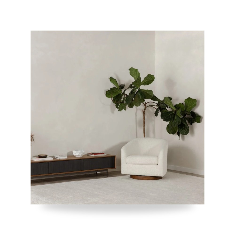 كرسي جلوس بتصميم أنيق - chairs أبيض Moe's Home معتمد - طراز KQ-1015-24