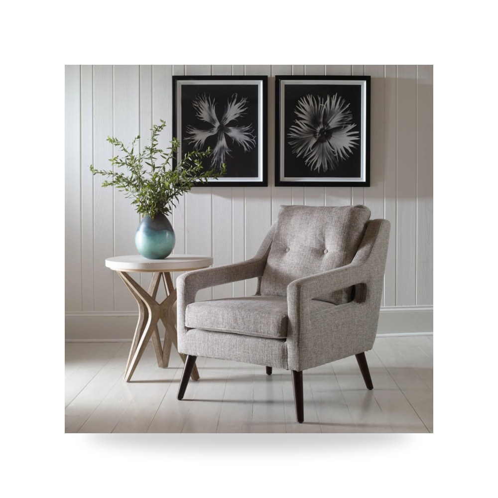 كرسي بذراعين فاخر - O'Brien Armchair, Neutral - من Uttermost - طراز 23570-UTT