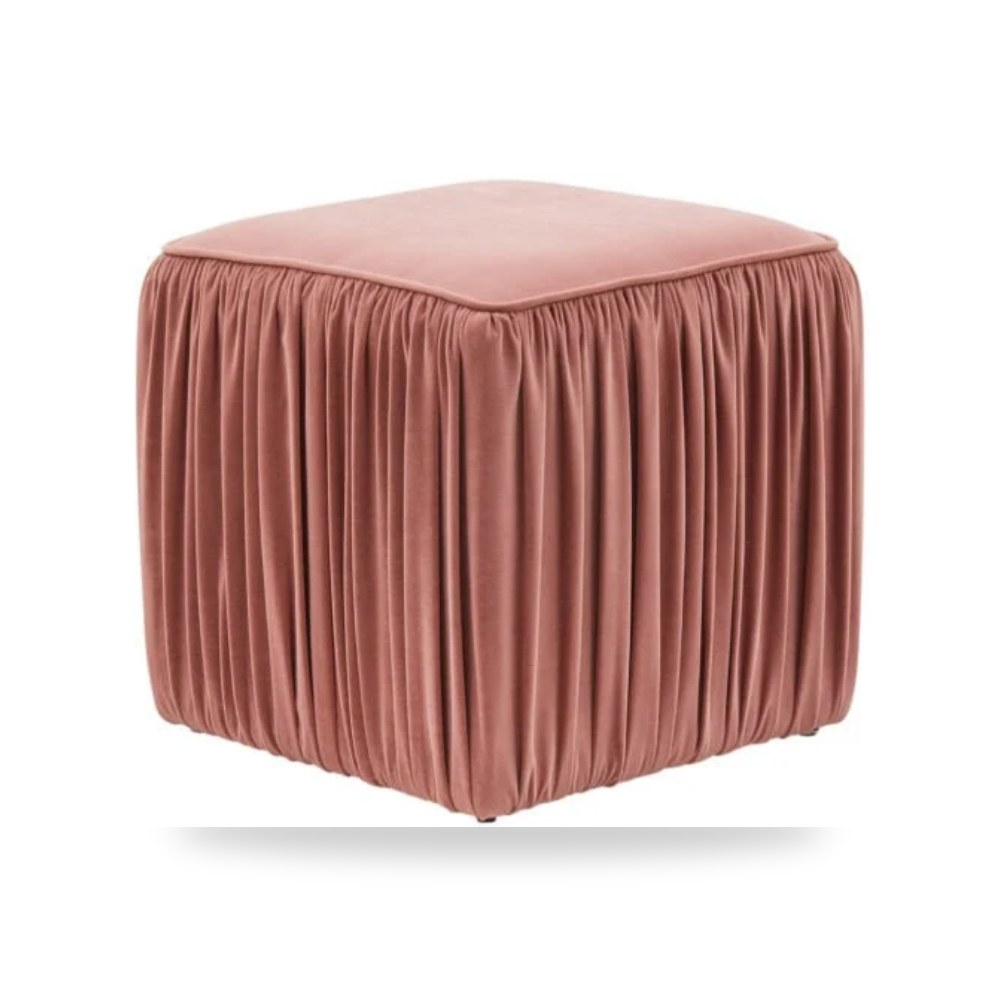 بوف ومسند قدم عثماني - بوف Morgan Mauve TOV معتمد - من TOV Furniture - طراز TOV-OC68215