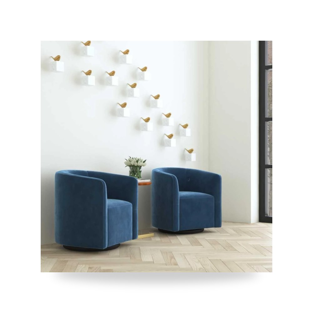 كرسي جلوس بتصميم أنيق - Mallorie Swivel Chair - من Uttermost - طراز 23491-UTT