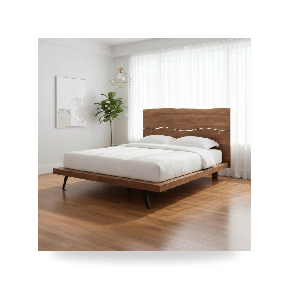 سرير نوم فاخر - سرير Madagascar Platform Moes - من Moe's Home - طراز UH-1007-03