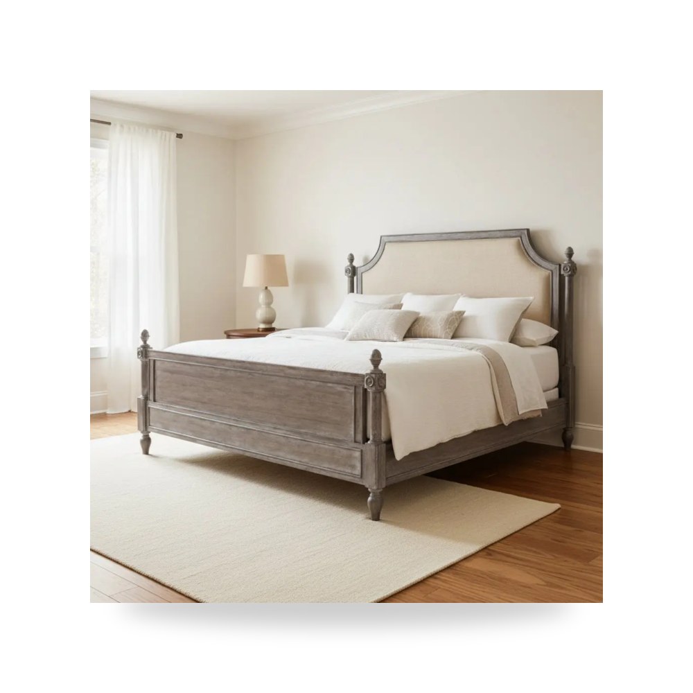 سرير نوم فاخر - سرير أحمر POSTER Hooker معتمد - من Hooker Furniture - طراز 5701-90666