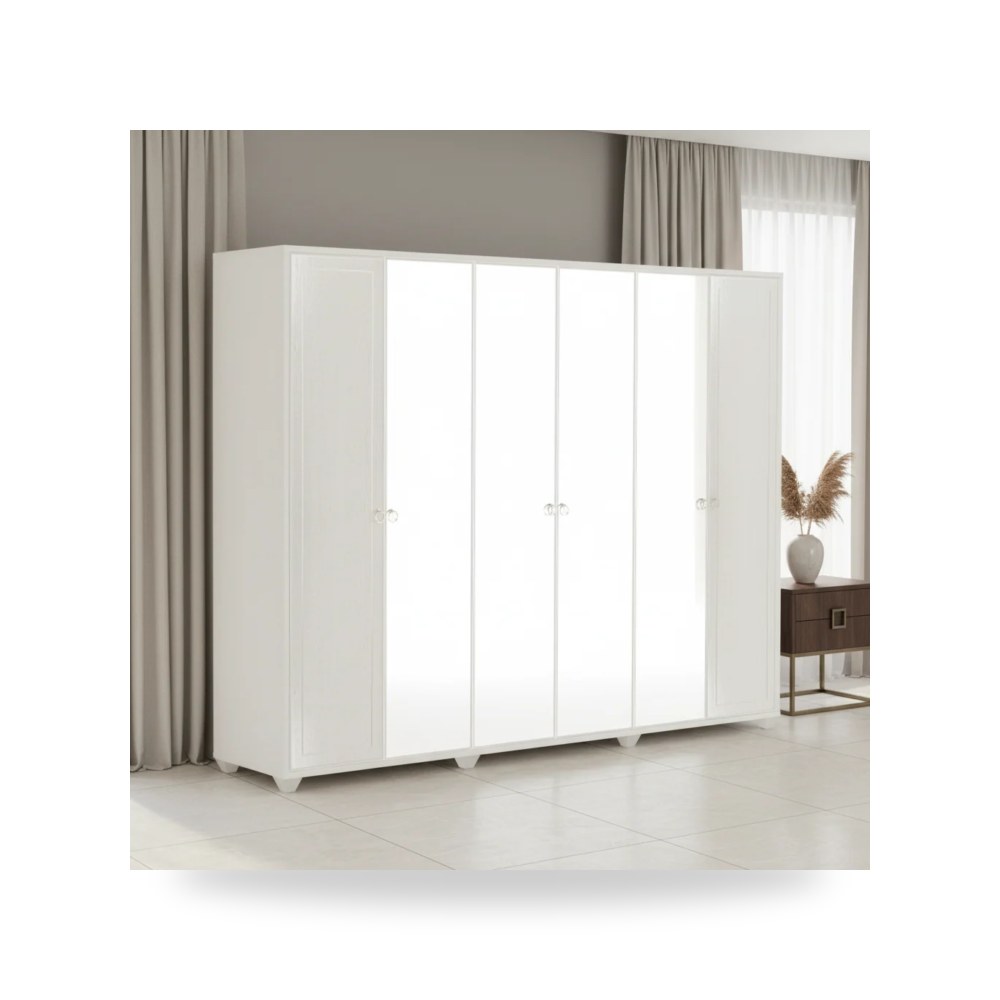 أثاث غرف نوم وأسرّة - Jewel Wardrobe - طراز GF-849-WR