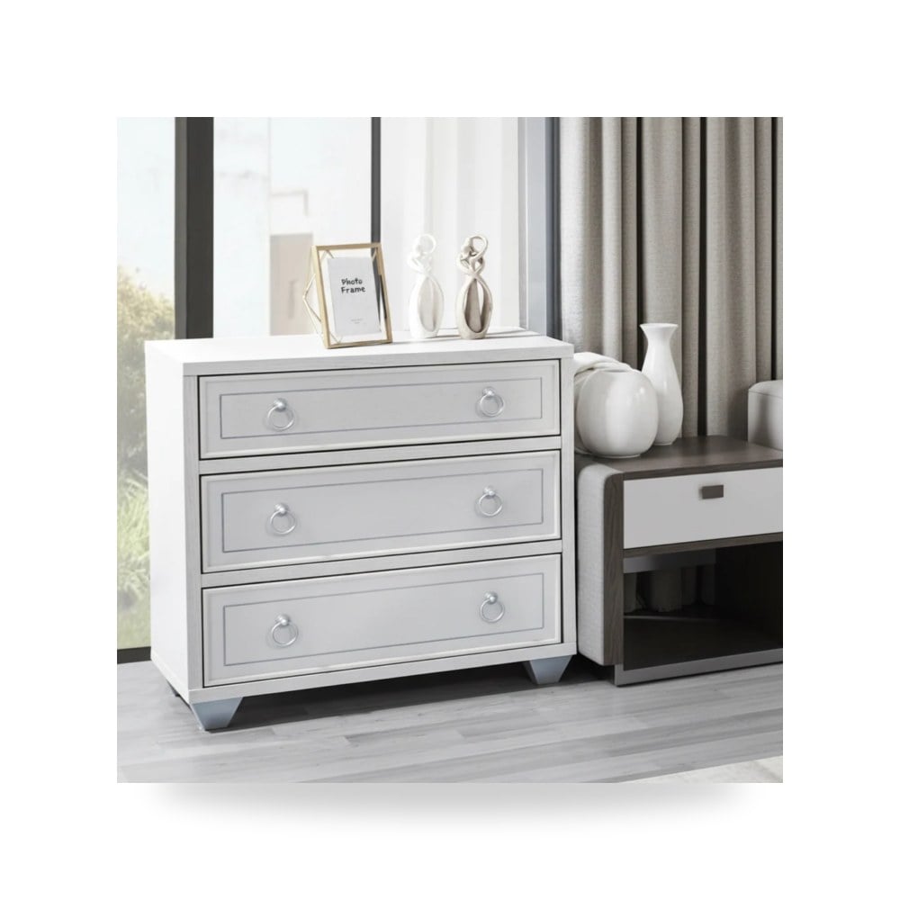 أثاث غرف نوم وأسرّة - Jewel Night Stand - طراز GF-849-NTS