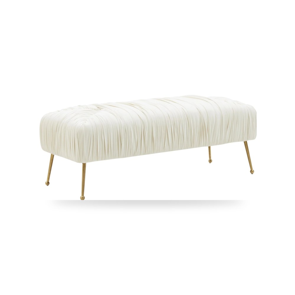 مقعد قطيفة كريمي Jayla توف فيرنتشر TOV Furniture