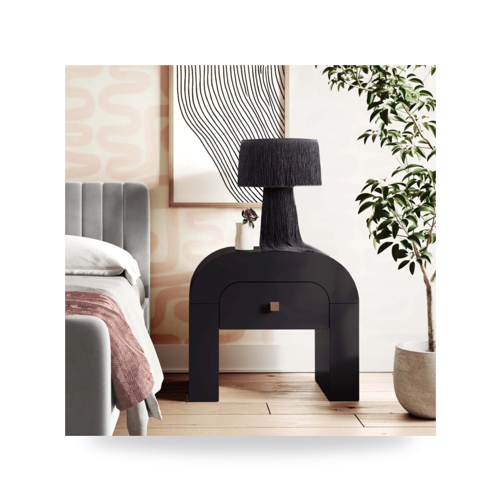 كومودينو أسود Hump توف فيرنتشر TOV Furniture