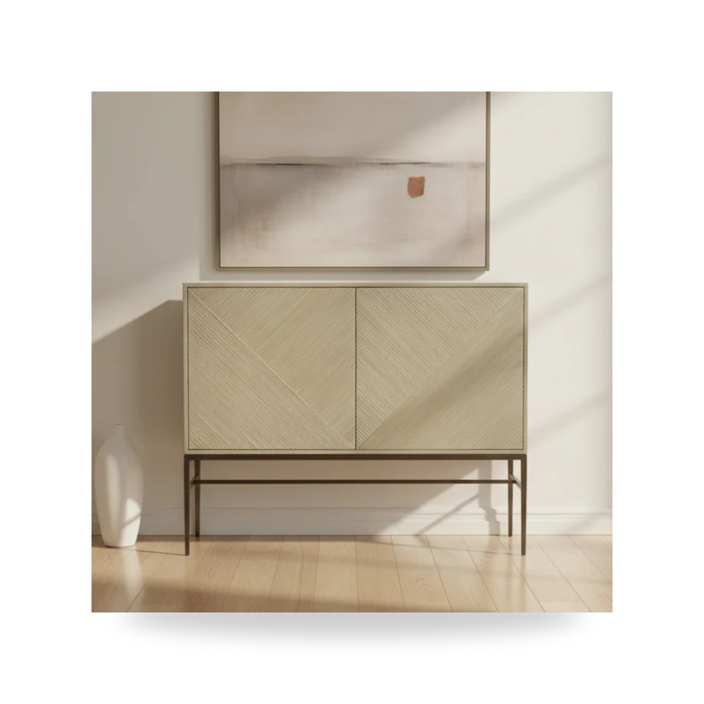 طاولة كونسول وبوفيه مدخل فاخر هوكر للأثاث (Hooker Furniture)