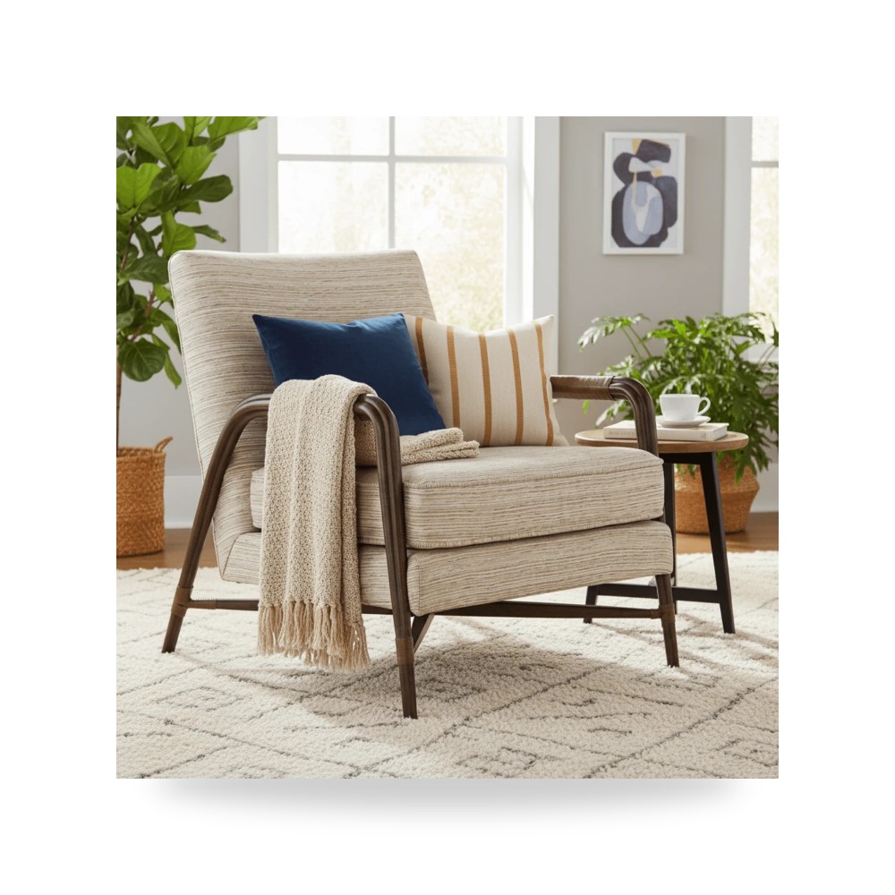 كرسي جلوس بتصميم أنيق - كرسي Granada Lounge Hooker - من Hooker Furniture - طراز CC501-489
