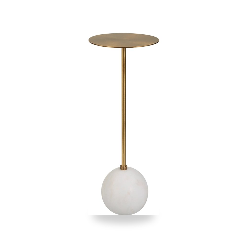 طاولة Gimlet Drink , أبيض أترموست Uttermost