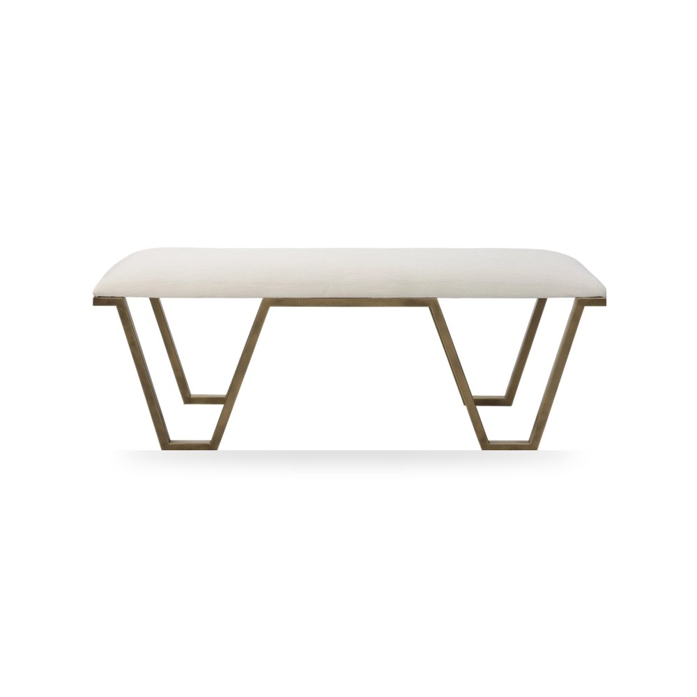 مقعد بنش جلوس منجد فاخر أترموست (Uttermost)