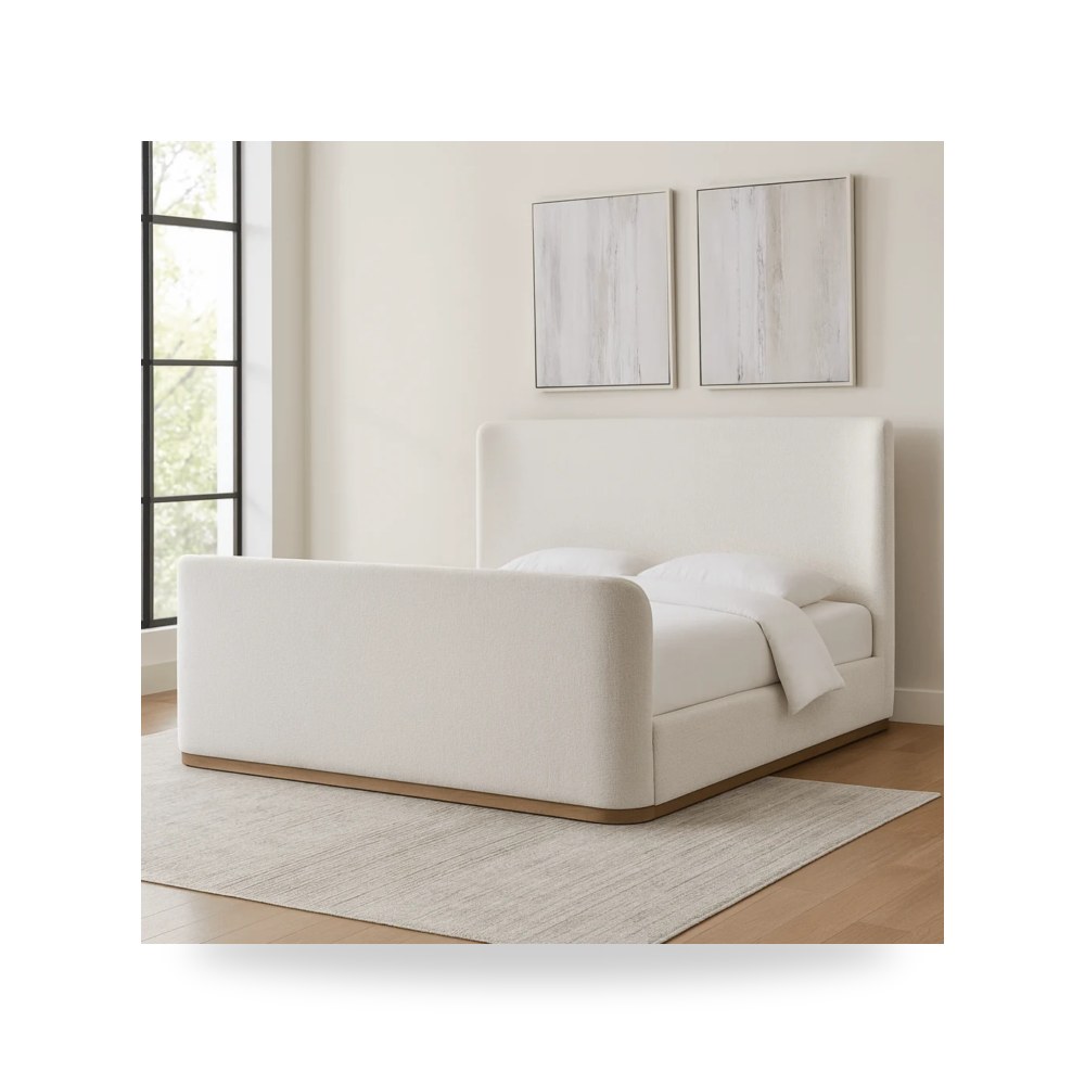 سرير نوم فاخر - Elizabeth King Bed - طراز ALG003-KING