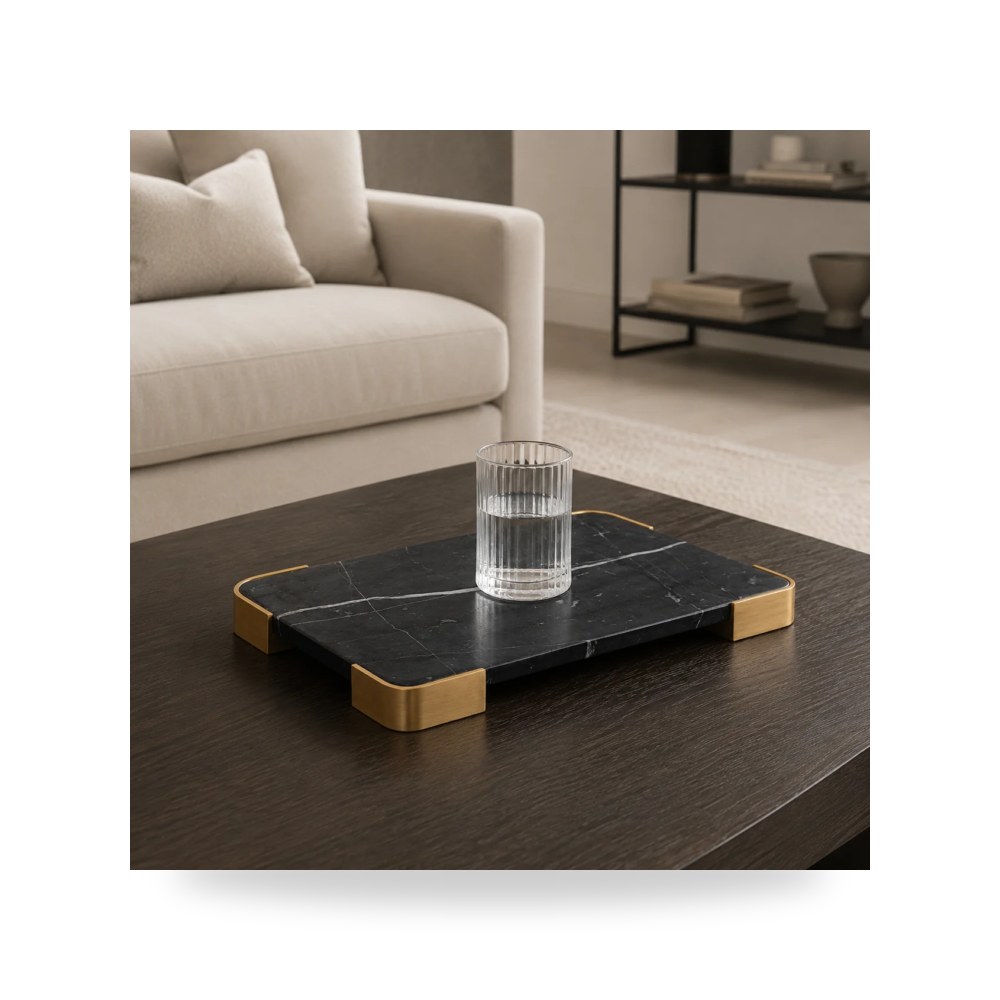صينية تقديم وديكور لأسطح الطاولات فاخر أترموست (Uttermost)