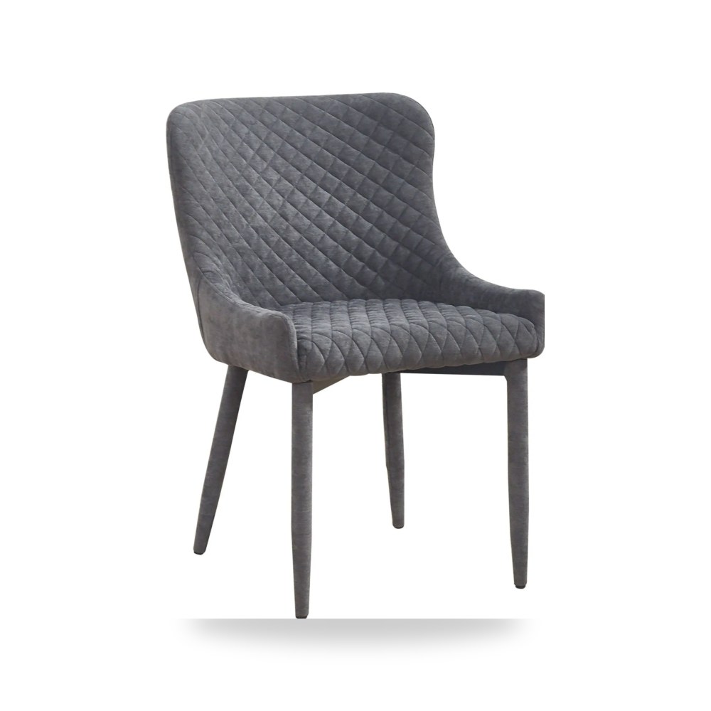 كرسي طعام فاخر - كرسي طعام رمادي Draco TOV - من TOV Furniture - طراز TOV-D4306