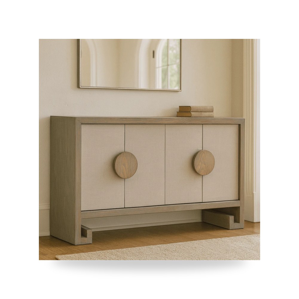 كتان بيج Melbourne Sideboard Crestview