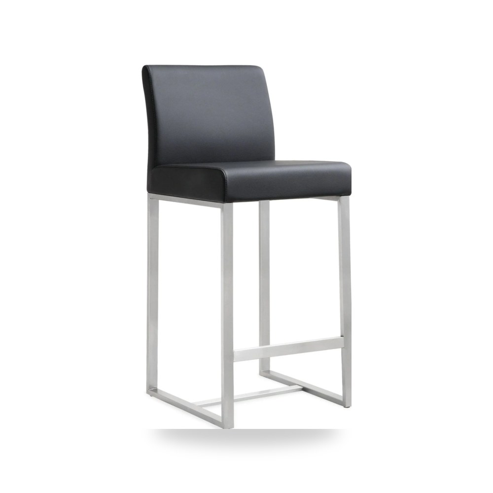 مقعد بار عالي فاخر - كرسي بار مرتفع أسود TOV موديل TOV K3633 - من TOV Furniture