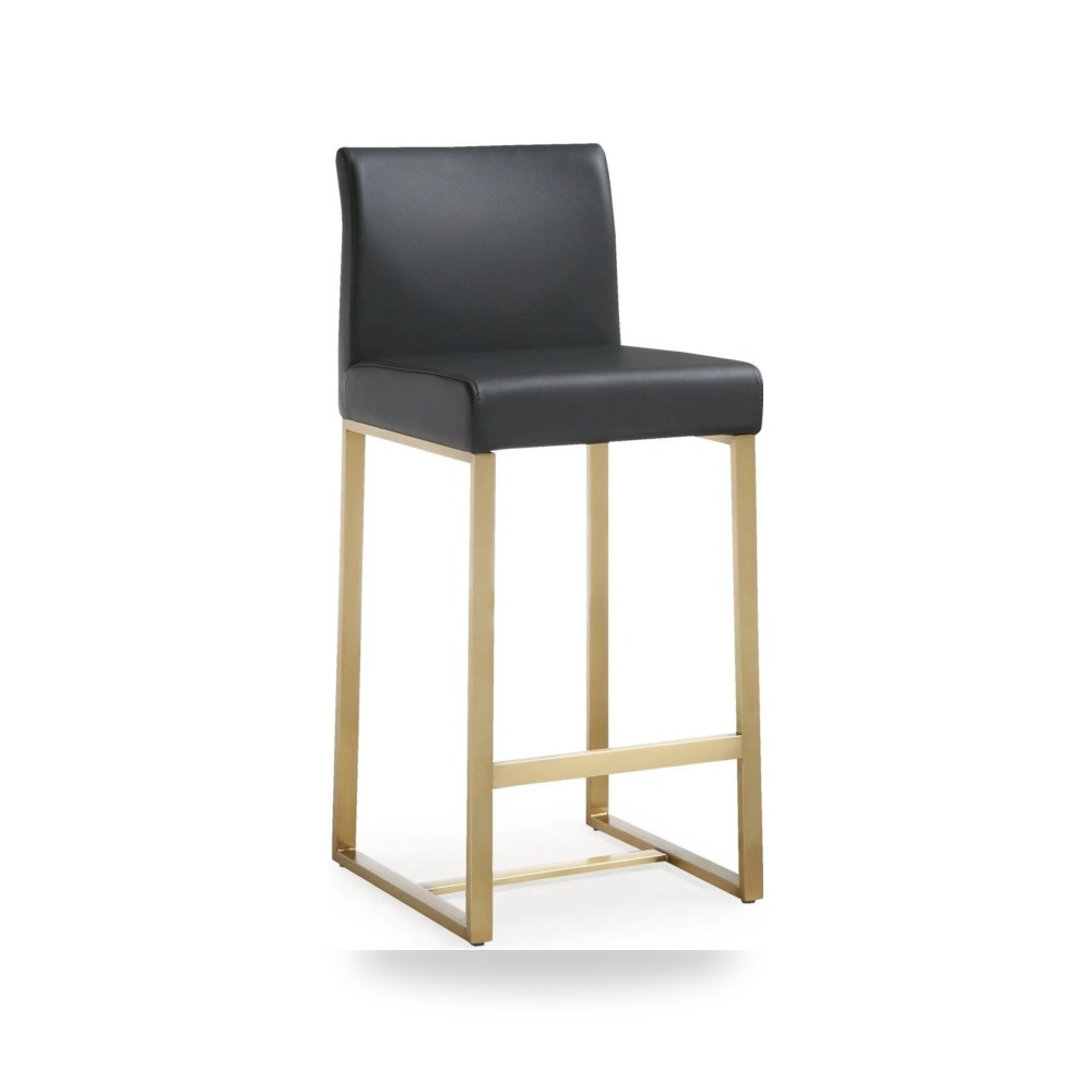 مقعد بار عالي فاخر - كرسي بار مرتفع أسود TOV موديل TOV K3671 - من TOV Furniture