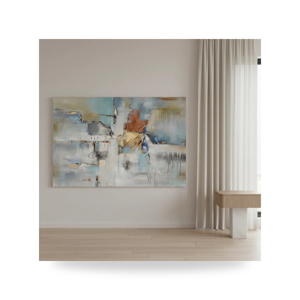 لوحة جدارية فنية Areej Painting كريستفيو كولكشن Crestview Collection