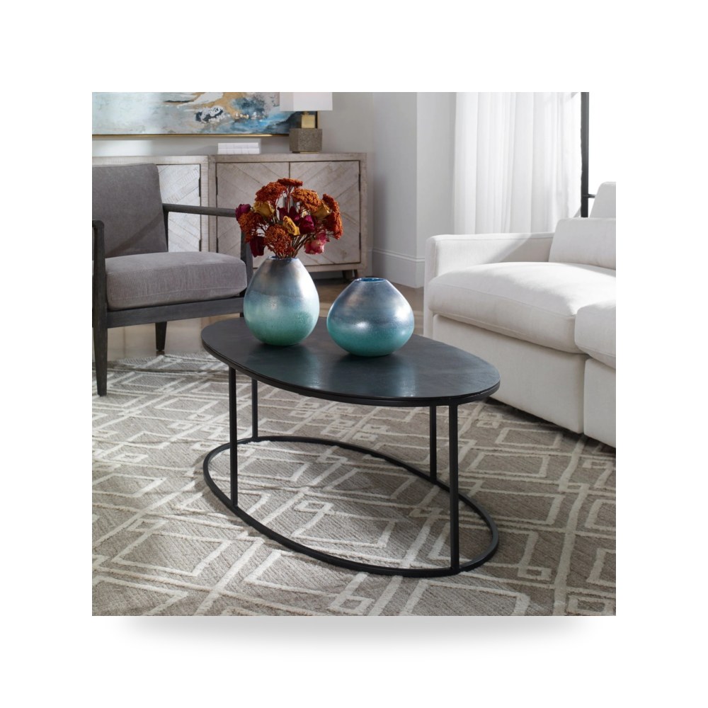 طاولة قهوة لغرفة المعيشة Coreene Oval أترموست Uttermost