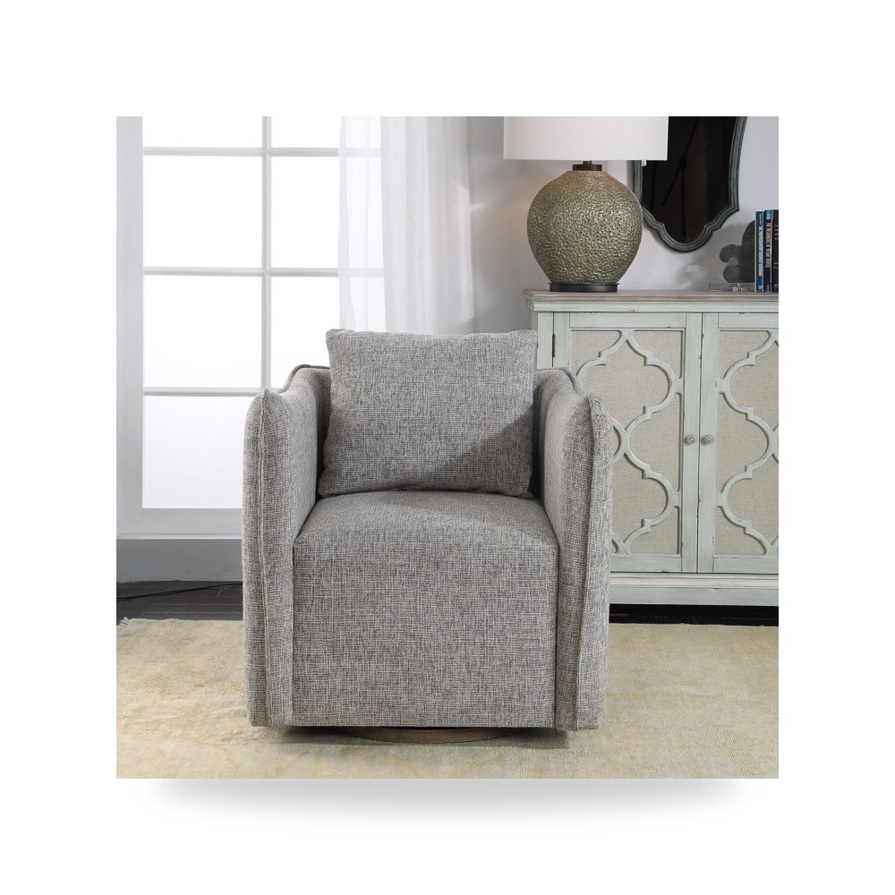 كرسي جلوس بتصميم أنيق - Corben Swivel Chair - من Uttermost - طراز 23492-UTT