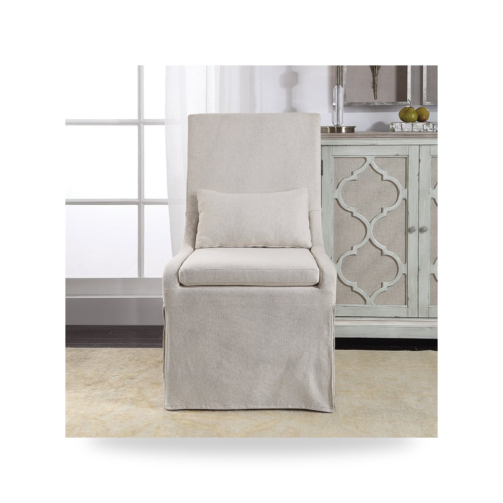 كرسي جلوس بتصميم أنيق - Coley Armless Chair - من Uttermost - طراز 23493-UTT