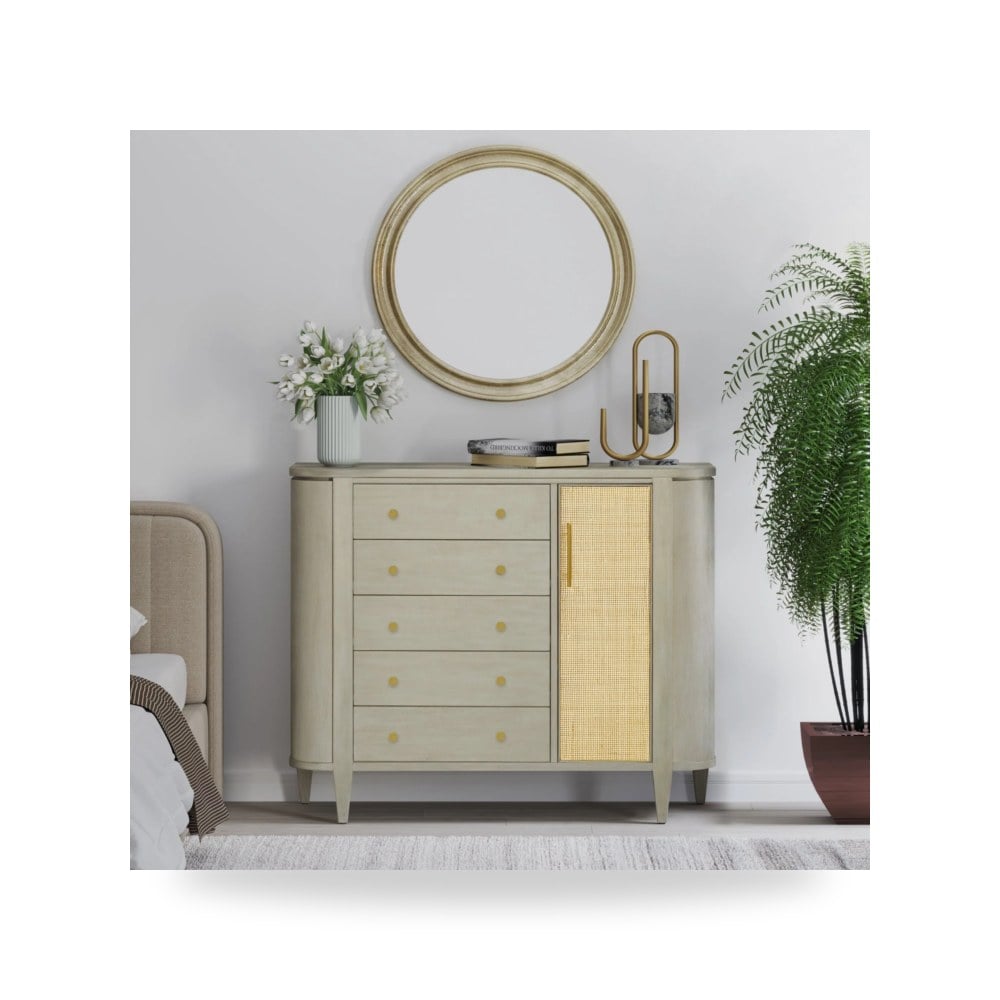 دولاب وخزانة ملابس كين Cane خيزران من هوكر فيرنتشر Hooker Furniture