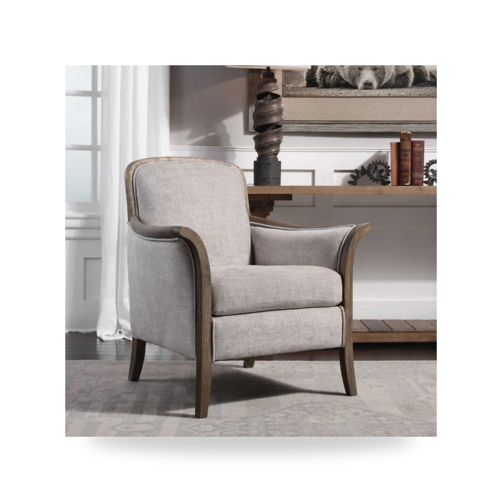 كرسي بذراعين فاخر - كرسي بذراعين Brittoney Uttermost - طراز 23369-UTT