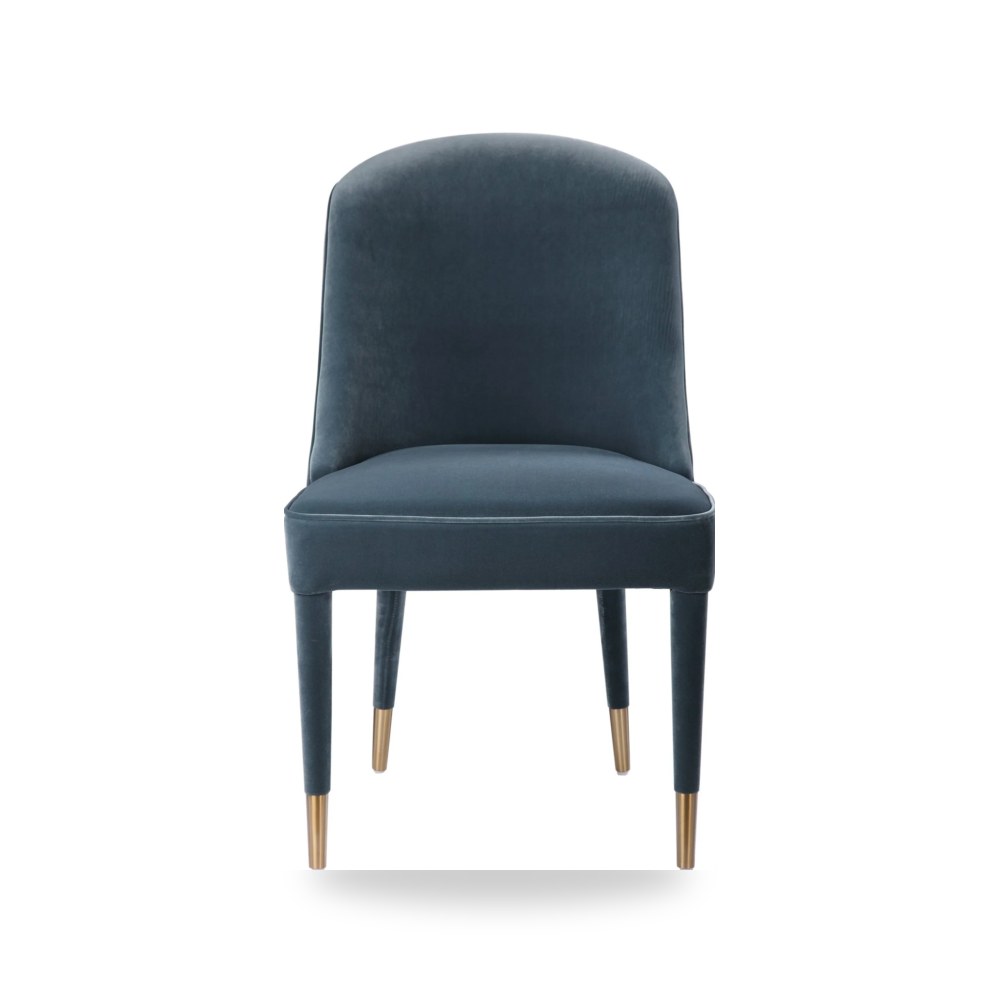كرسي جلوس بتصميم أنيق - Brie Armless Chair, Blue - من Uttermost - طراز 23556-UTT