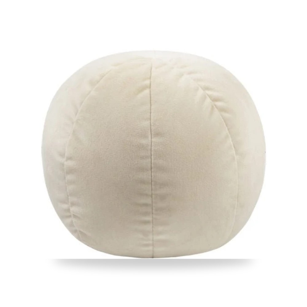 وسادة نوم مريحة - Boba 14 Cream Velvet Pillow - من TOV Furniture - طراز TOV-C68173