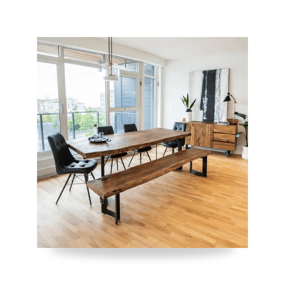 كراسي ومقاعد فاخرة - مقعد Bent Small Moes معتمد - من Moe's Home - طراز VE-1002-03