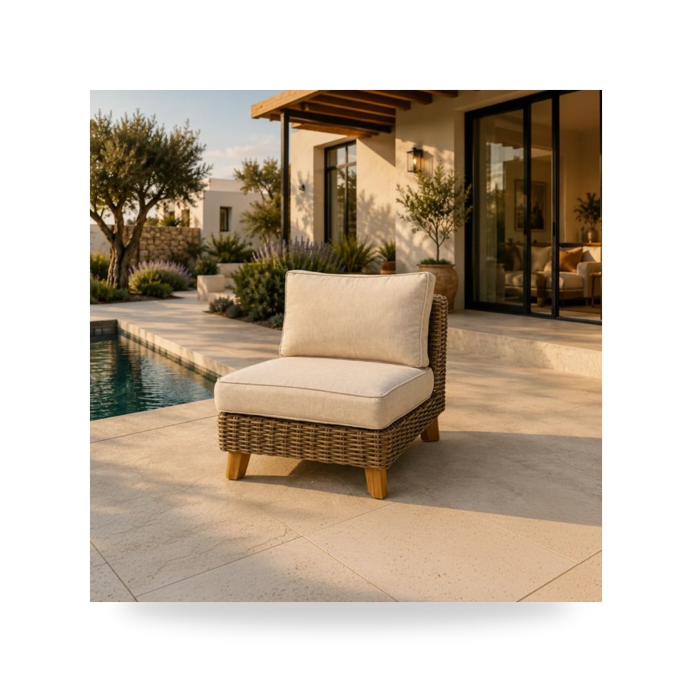 كرسي جلوس بتصميم أنيق - Bahamas side chair - من Lifestyle Garden - طراز 2855800000