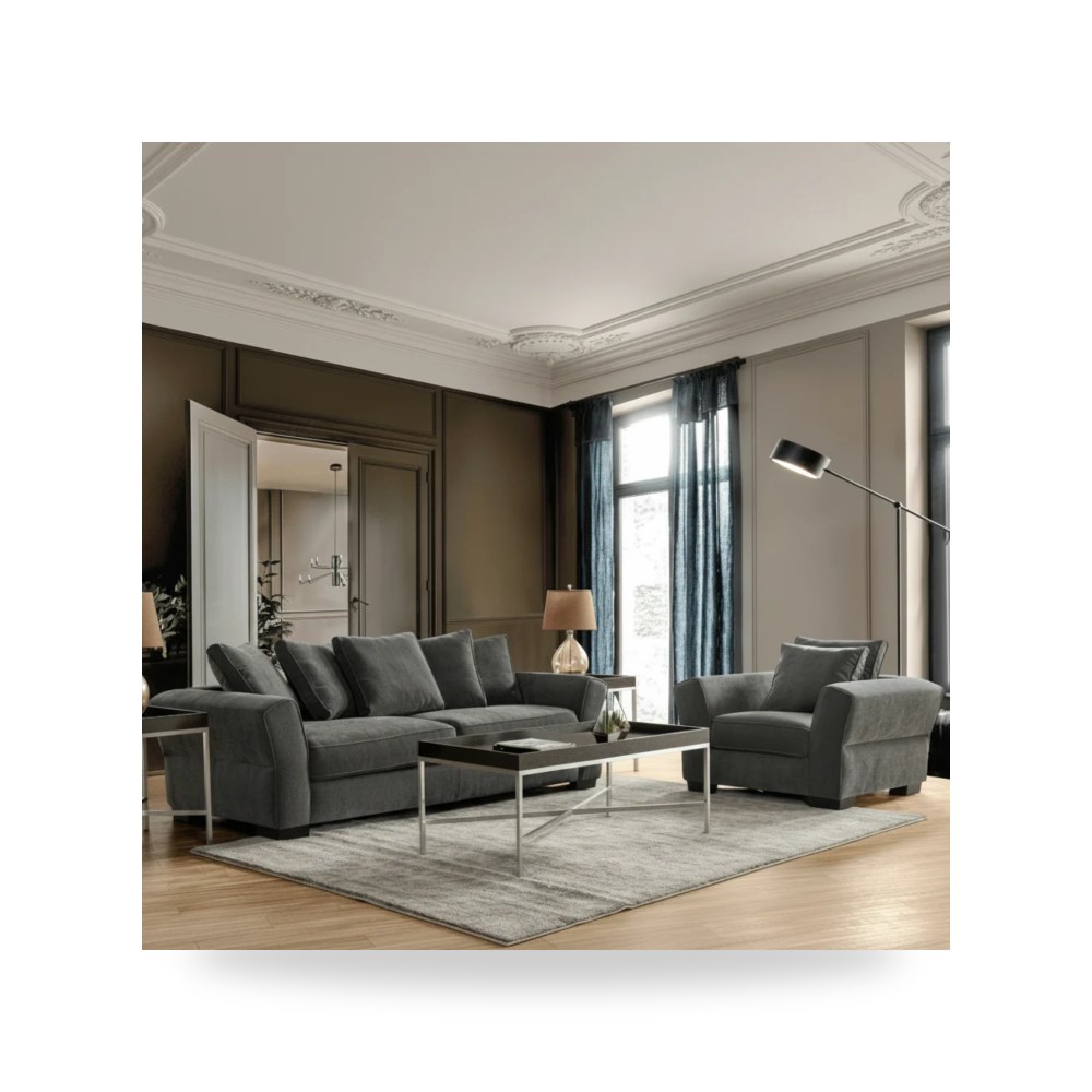سوفا, اريكة, اريكه, كنب, كنبات, كاوتش, couch موديل WHC123-SET