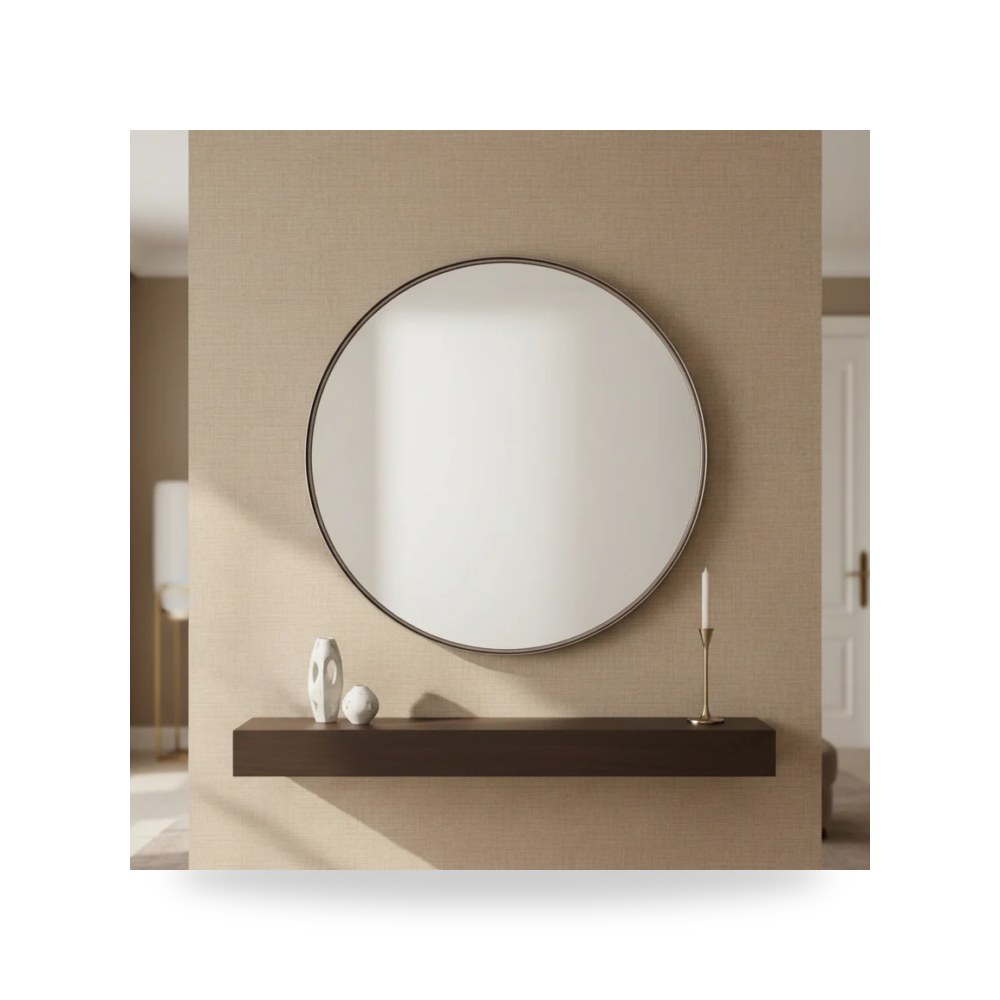 مرآة Agoura Round Uttermost