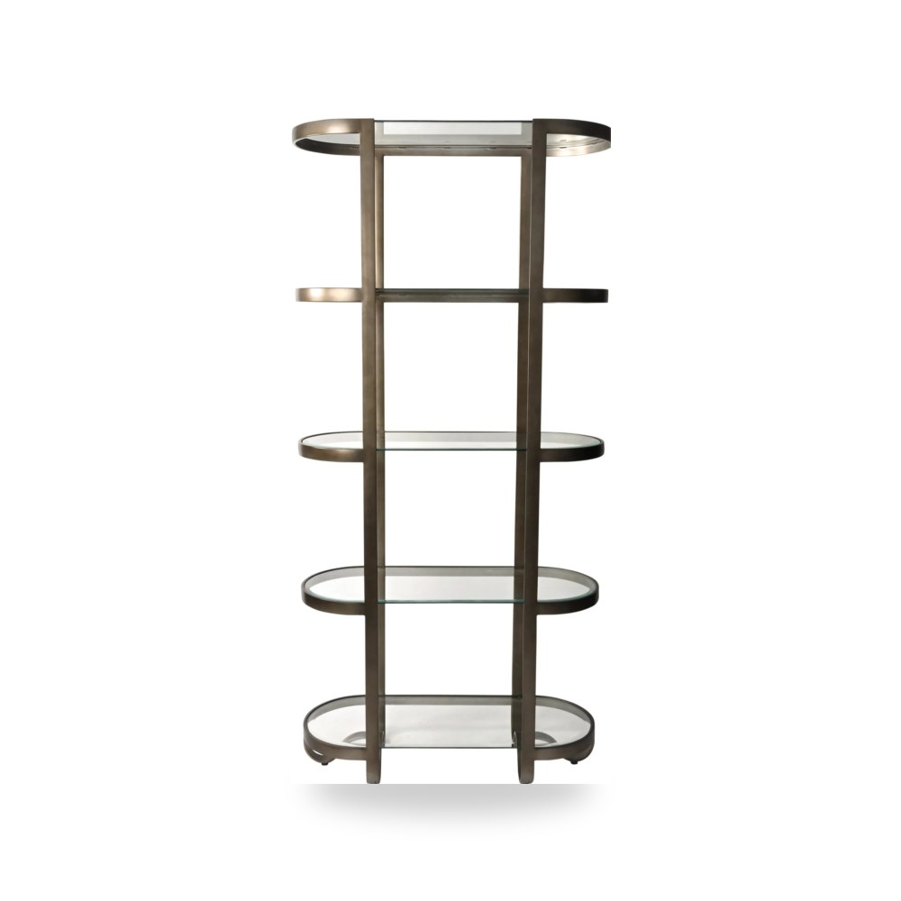 رف Etagere معدني مقاس 78 بوصة من Anthemعرض Sagebrook Home موديل EV19687