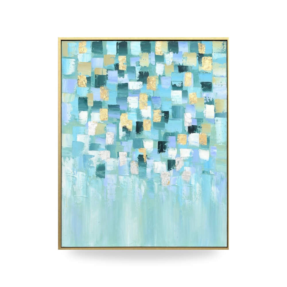 لوحة جدارية كانفس أزرق Crestview موديل كريستفيو كولكشن Crestview Collection