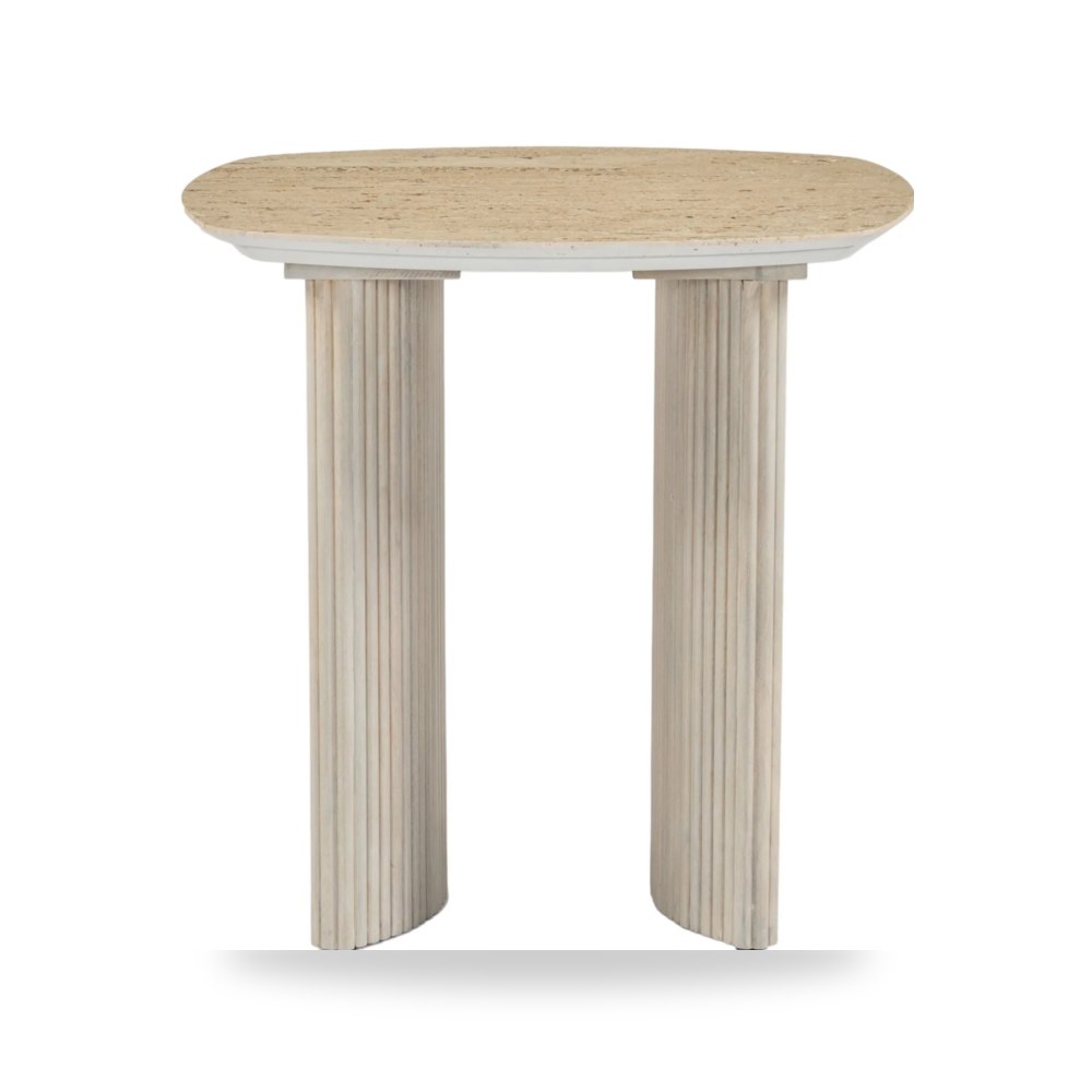 طاولة جانبية خشب Table - kd Sagebrook Home