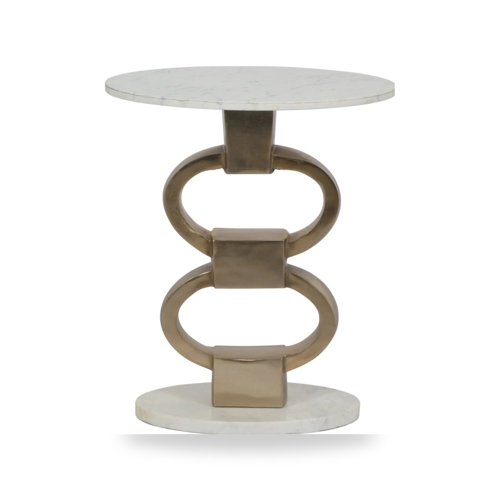 طاولة 24" Dephine Link ذهبي Sagebrook Home موديل EV19169