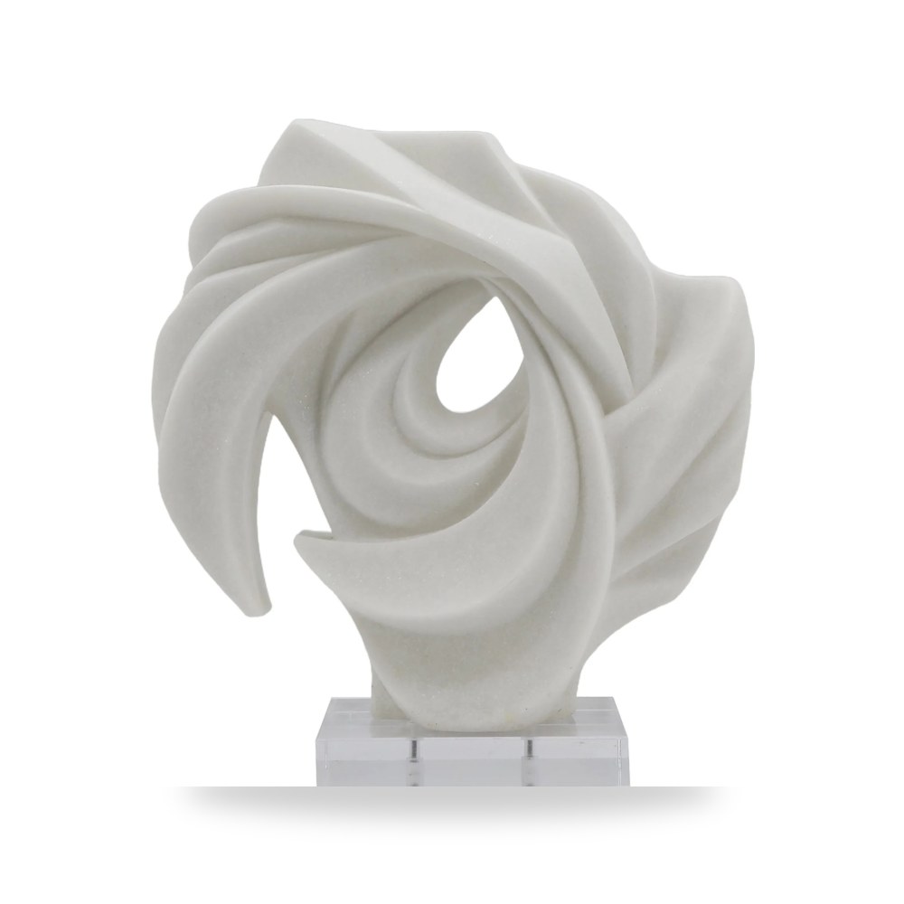أبيض LAILA STATUARY, Sagebrook Home موديل EV19759