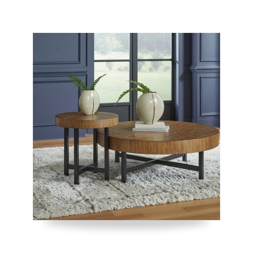 طقم طاولات آشلي Ashley Furniture موديل T575 12 موديل T575-12