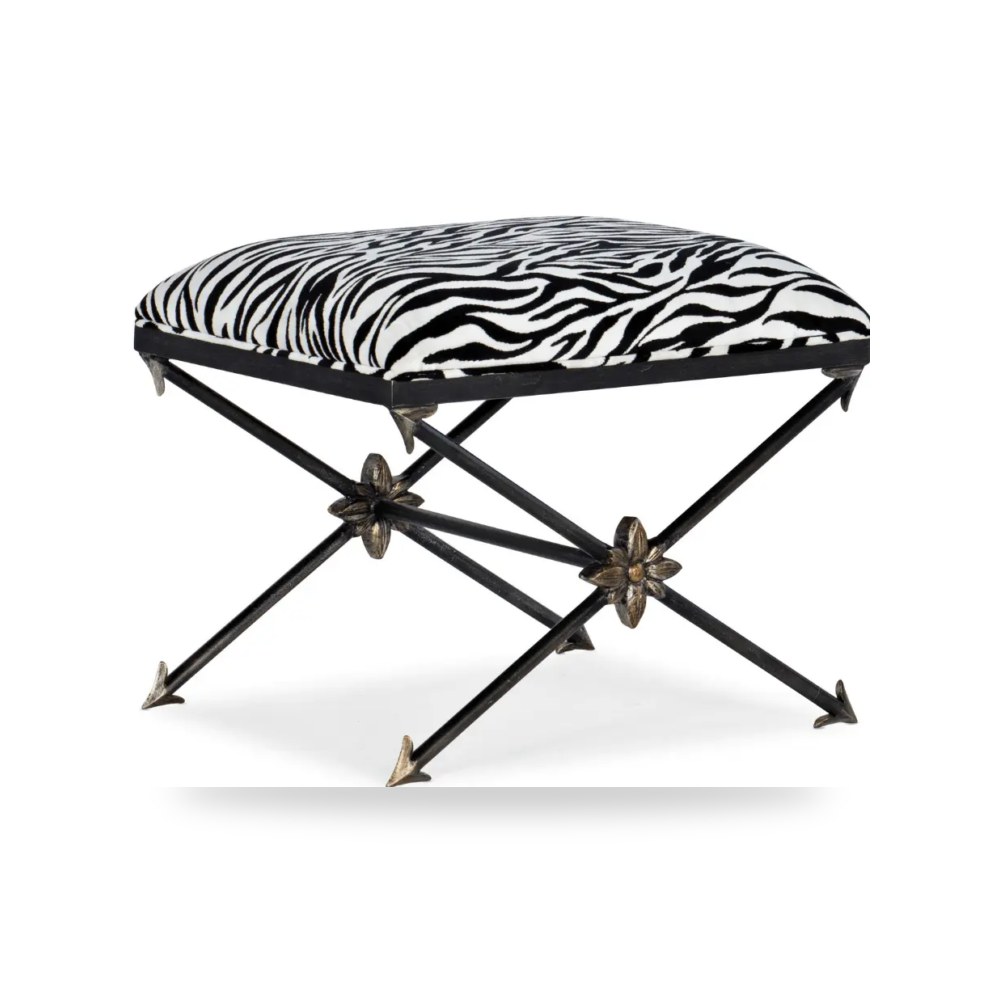 أثاث غرف نوم وأسرّة - مقعد Sanctuary Zebre Hooker - من Hooker Furniture