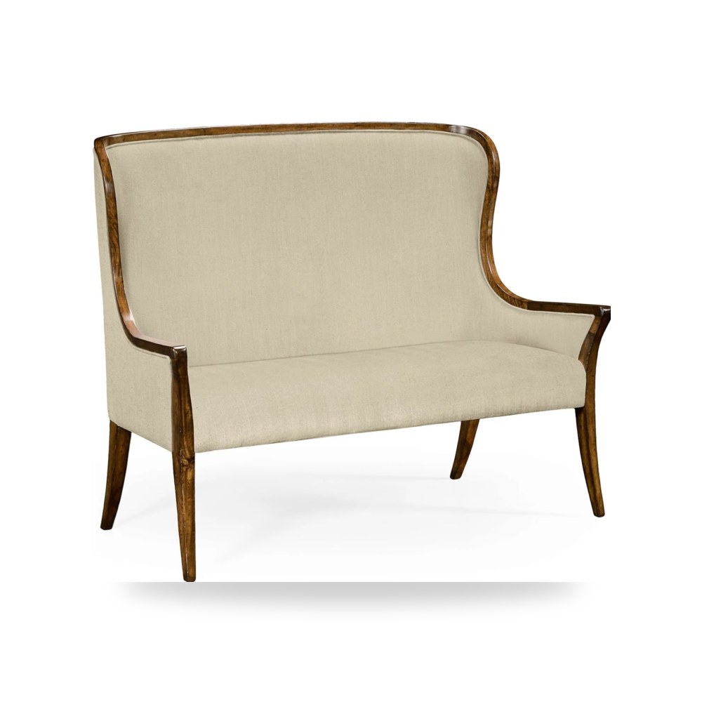 كراسي ومقاعد فاخرة - أحمر Windsor Collection Settee - من Jonathan Charles