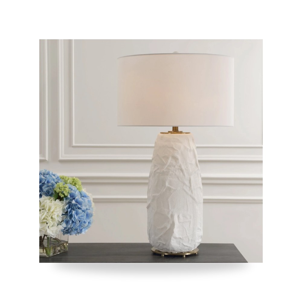 مصباح طاولة أبيض Vida أترموست Uttermost