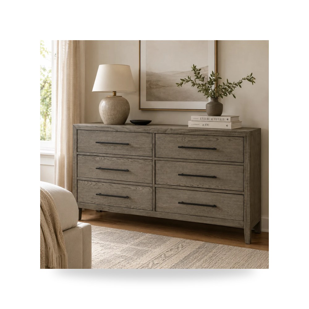 تسريحة ودريسر غرفة نوم موديل B-3690 3