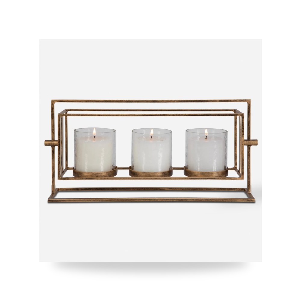 ذهبي أترموست Uttermost Wenman Candleholder