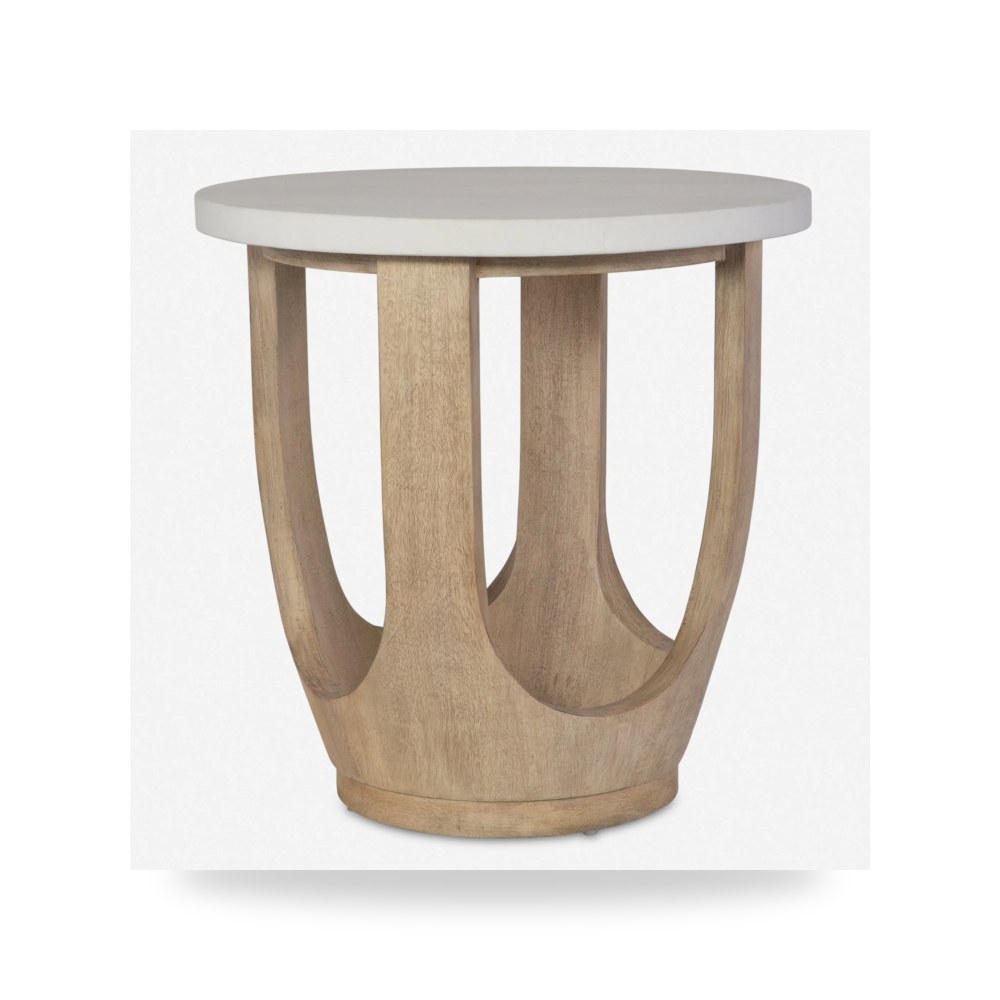 طاولة جانبية خدمة Tatli Stone Top أترموست Uttermost