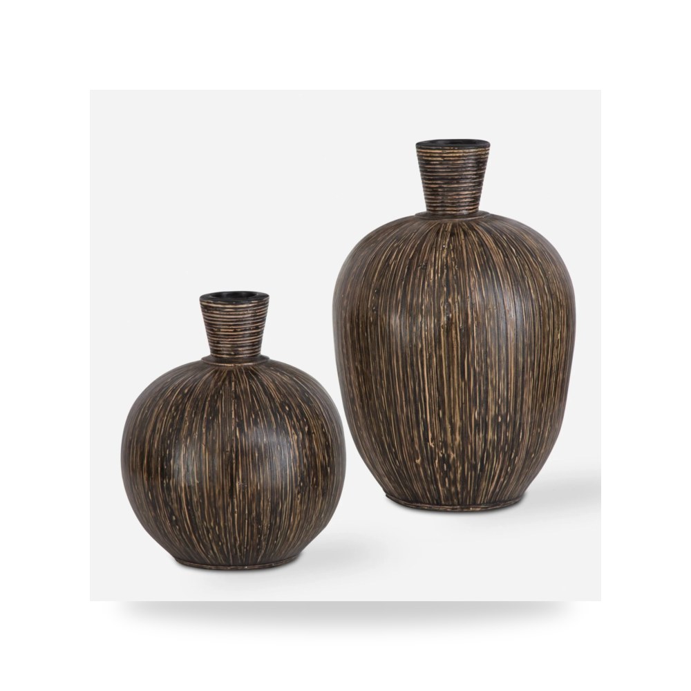 مرآة ديكور جدارية إكسسوار ديكور طاولة أسود Uttermost