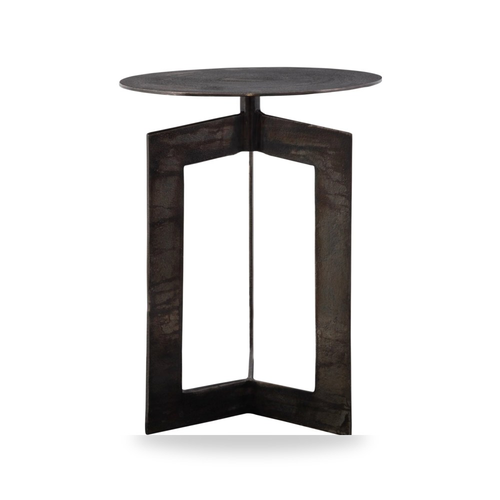 طاولة Deltoid Gunmetal Accent أترموست Uttermost
