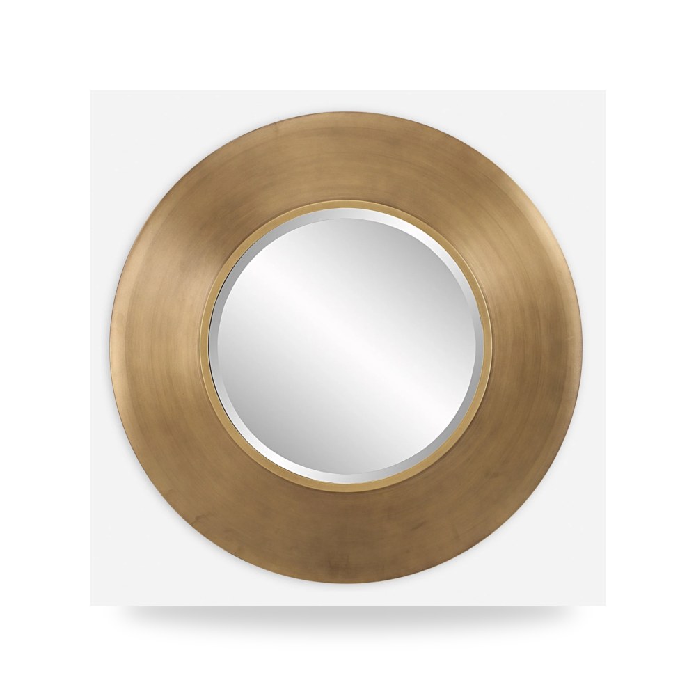 مرآة ديكور Contessa Round ذهبي أترموست Uttermost