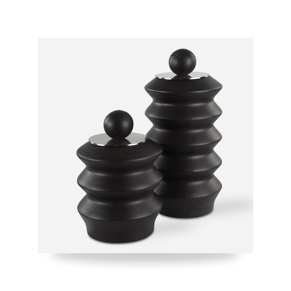 مرآة ديكور جدارية إكسسوار ديكور طاولة أسود Uttermost