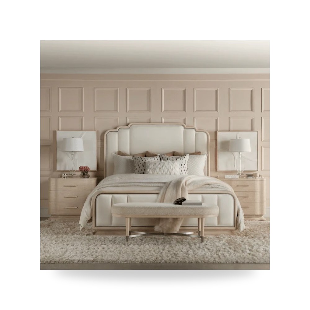 أثاث غرف نوم وأسرّة - طقم غرفة نوم Hooker معتمد - من Hooker Furniture - طراز 6500-908kit