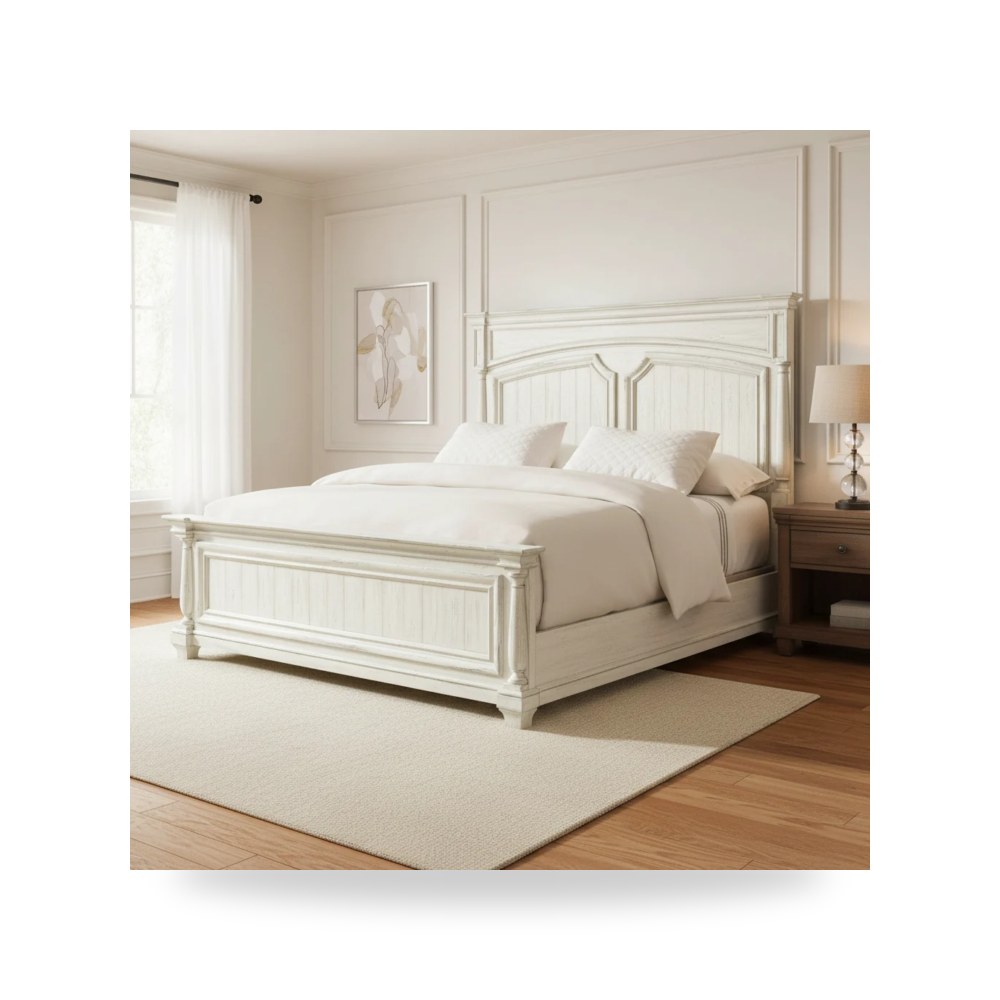سرير نوم فاخر - سرير Traditions Panel معتمد - من Hooker Furniture - طراز 5961-90266-02